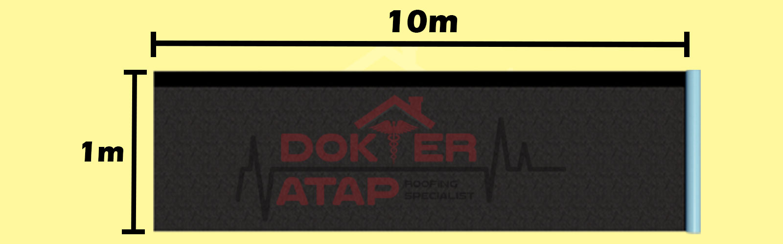 aksesoris underlayer untuk atap bitumen genteng aspal