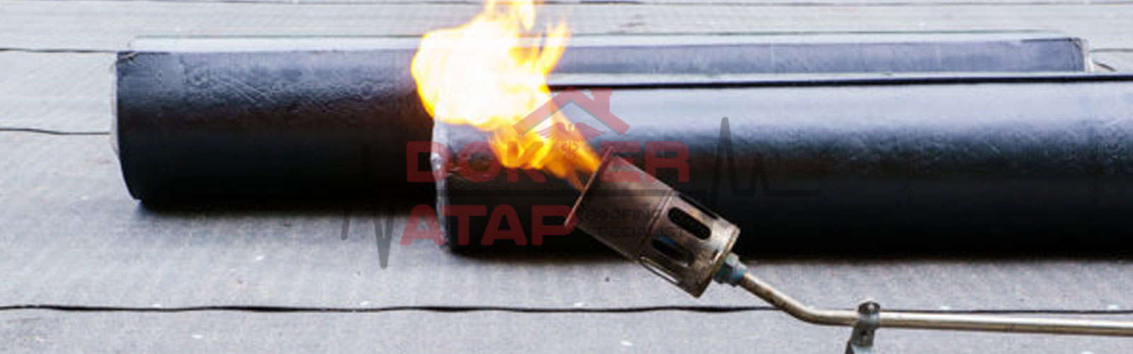 cara pasang membrane bakar torching untuk atap bitumen genteng aspal