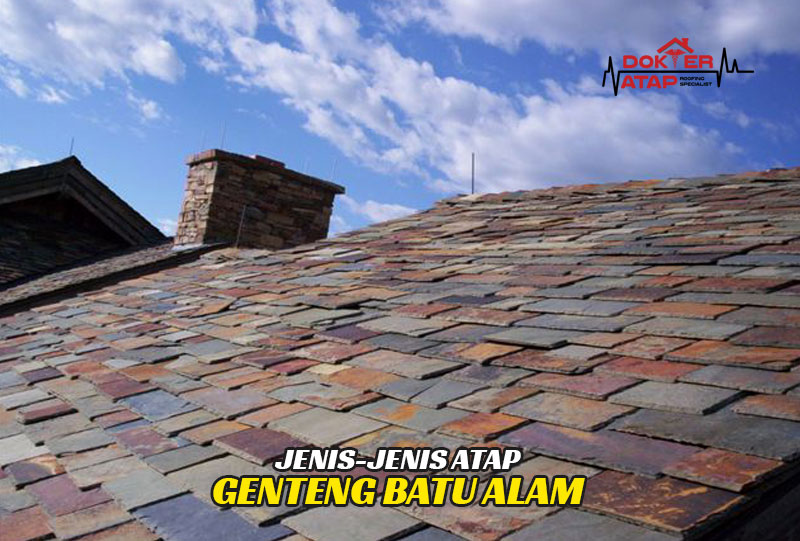 genteng batu alam, jenis-jenis atap yang ada di indonesia
