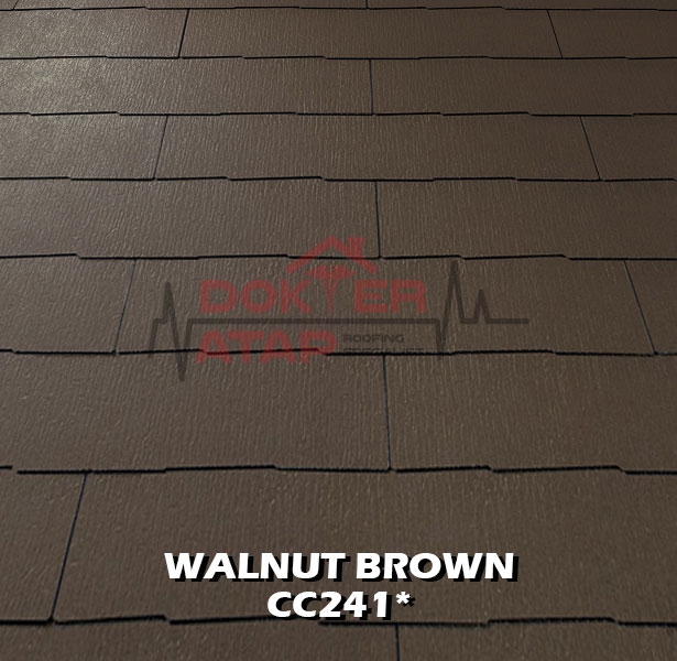 quad colonial atap fiber cement kmew colorbest genteng semen fiber walnut brown cc241