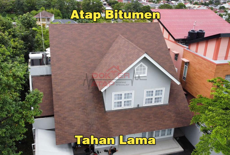 atap bitumen tahan lama